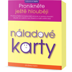 Náladové karty: pronikněte ještě hlouběji (1x kniha, 1x sada karet)