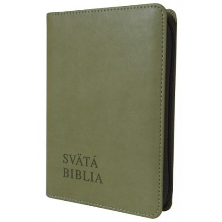 Svätá Biblia / Roháček vrecková - olivová