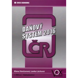Daňový systém ČR 2016