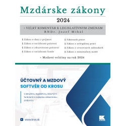 Mzdárske zákony 2024
