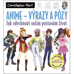 Anime - Výrazy a pózy