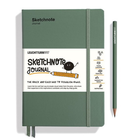 Sketchnote Journal Medium (A5), Olive