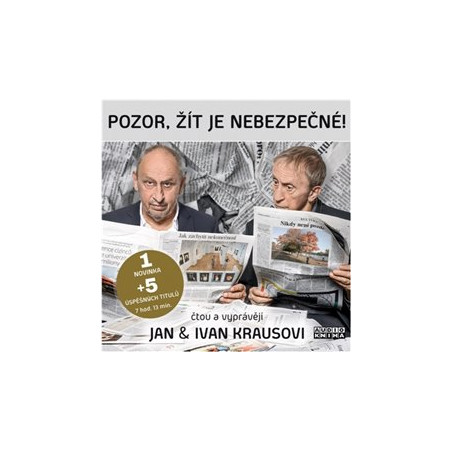 Pozor, žít je nebezpečné (6x Audio na CD - MP3)