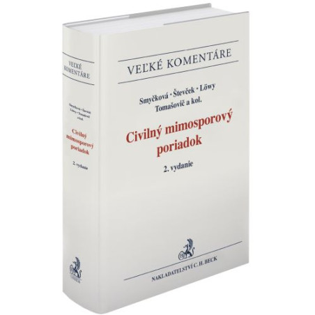 Civilný mimosporový poriadok. Komentár (2. vydanie)