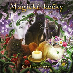 Magické kočky - nástěnný kalendář 2025