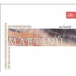 Bohuslav Martinů: Symfonie č. 3, 4
