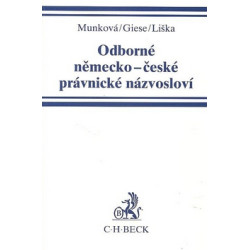 Odborné německo-české právnické názvosloví