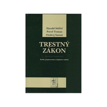 Trestný zákon - Stručný komentár