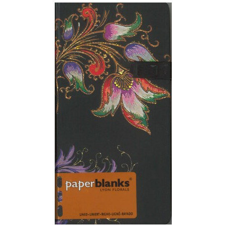 Paperblanks - Floral Cascade Ebony