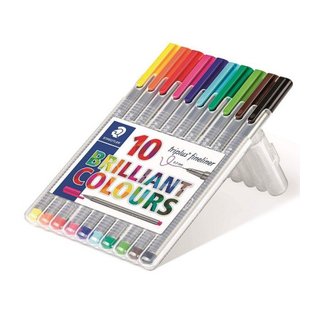 Linery STAEDTLER triplus fineliner 10ks