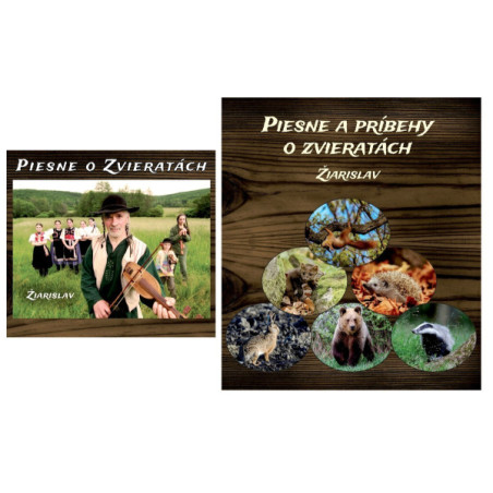Žiarislav: Piesne o zvieratách / Piesne a príbehy o zvieratách (CD+KNI)