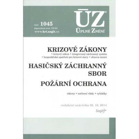 UZZ č.1045 Krizové zákony