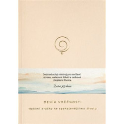 Deník vděčnosti - béžový