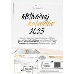 Motivačný kalendár od I Can Academy 2025