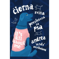Čierna sviňa prezlečená za psa