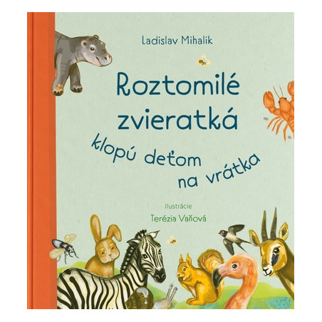 Roztomilé zvieratká klopú deťom na vrátka