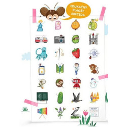 Abeceda trocha inak (edukačný plagát)