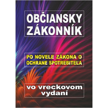 Občiansky zákonník po novele zákona o ochrane spotrebiteľa vo vreckovom vydaní