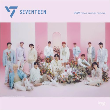 Seventeen: 2025 official 16 month calendar