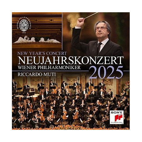 Muti, Riccardo & Wiener Philharmoniker: Neujahrskonzert 2025 / New Year´S Concert 2025 / Concert Du