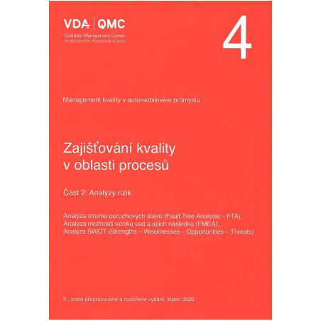 VDA 4 - Část 2: Analýzy rizik (3.vydání)