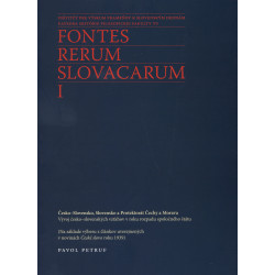 Fontes Rerum Slovacarum I