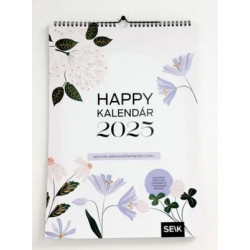 Happy kalendár 2025 - Nástenný (začiatok vášho najšťastnejšieho roka)