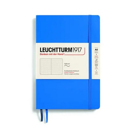 LEUCHTTURM1917 Medium (A5), Sky, 123 S., bodkovaný - zápisník