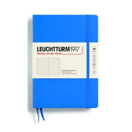 LEUCHTTURM1917 Medium (A5), Sky, 251 S., bodkovaný - zápisník