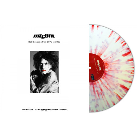 The Cure: Bbc Sessions 1979-1983 (White/Red Splatter Vinyl)