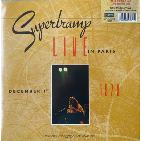 Supertramp: Live In Paris 1979 (Marble Vinyl)