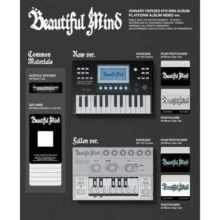 Xdinary Heroes: Beautiful Mind / Card