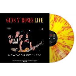 Guns N Roses: Live In New York City 1988 (Yellow/Red Splatter Vinyl)