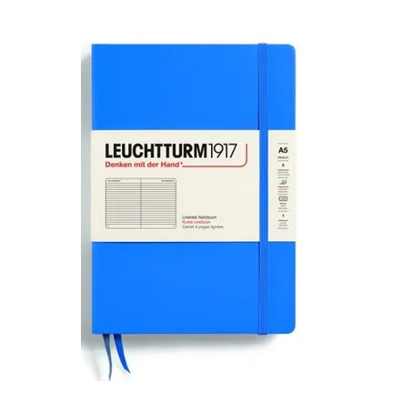 LEUCHTTURM1917 Medium (A5), Sky, 251 S., linajkový - zápisník