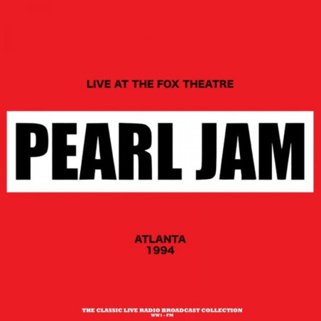 Pearl Jam: Live At The Fox Theatre 1994 (Red Marble Vinyl)