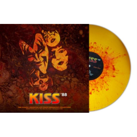 Kiss: Live At The Ritz, New York 1988 (Orange/Red Splatter Vinyl)