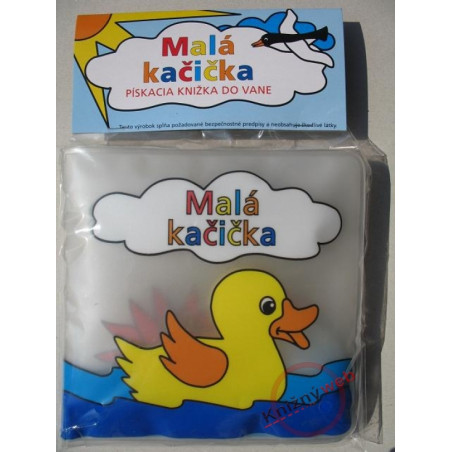 Pískacia knižka do vane - Malá kačička