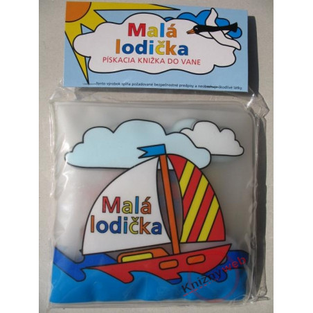Pískacia knižka do vane - Lodička