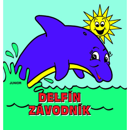 Delfín závodník - kniha do vany