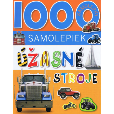 Úžasné stroje - 1000 samolepiek