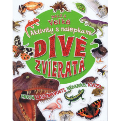 Divé zvierata - Aktivity s nálepkami