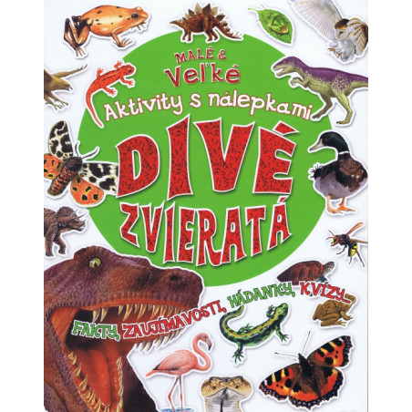Divé zvierata - Aktivity s nálepkami