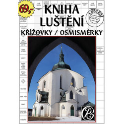 Kniha luštění křížovky / osmisměrky