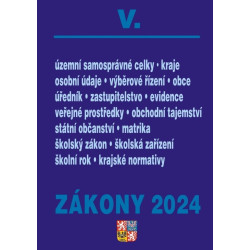 Zákony V 2024 Veřejná správa, Školství