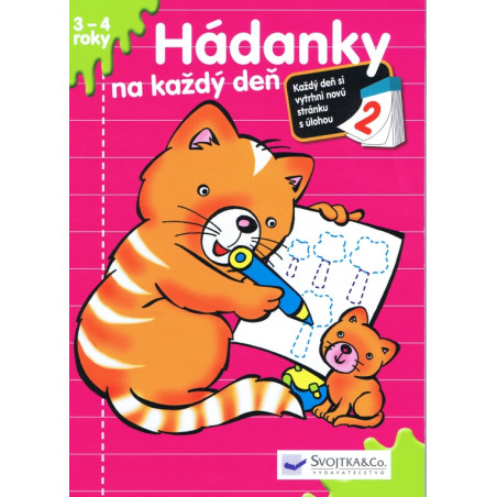 Hádanky na každý deň 2, 3 – 4 roky