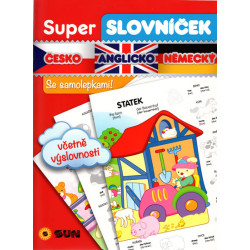 Super slovníček Aj-Nj-Čj se samolepkami
