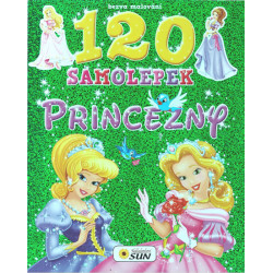 Princezny 120 samolepek - Bezva malování