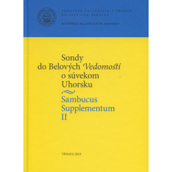 Sambucus Supplementum II. Sondy do Belových Vedomostí o súvekom Uhorsku