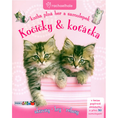 Kočičky & koťátka - Kniha plná her a sam