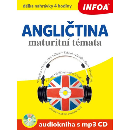 Angličtina maturitní témata + CDmp3